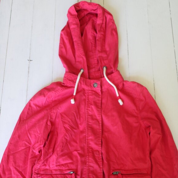 Aeropostale Red Lightweight Zip Up Jacket - Picture 2 of 8